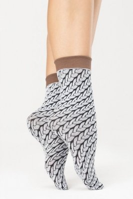 Fiore Cute Knit 40 DEN G1136 Dámské ponožky