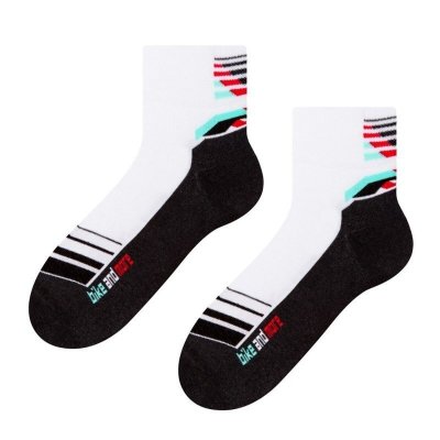 Steven 040 018 bílé Pánské ponožky