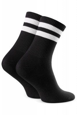 Steven Sport 022 307 černé Dětské ponožky