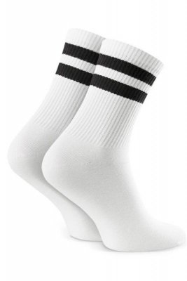 Steven 060 306 sport bílé Dětské ponožky