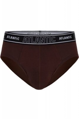 Atlantic 1569/04 čokoládové Pánské slipy