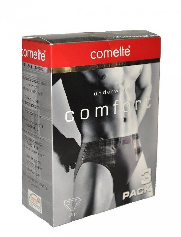 Cornette Comfort 3-Pack A'3 Pánské slipy plus size