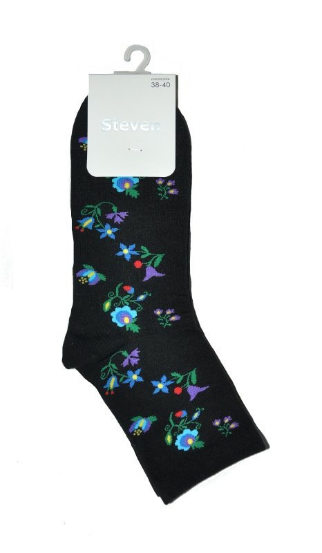 Steven Folk art.118 pánské ponožky