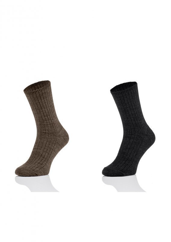 Tak Natural Wool 1078 beztlakové Ponožky