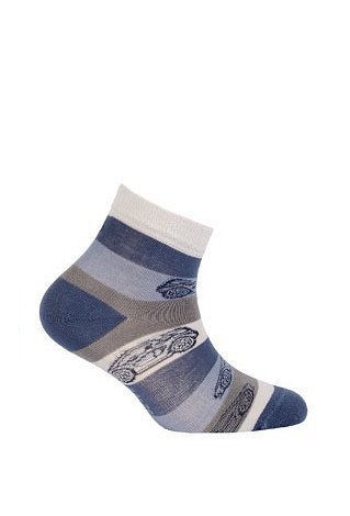 Gatta Cottoline jarní-letní vzorované G34.N59 6-11 let Dětské ponožky