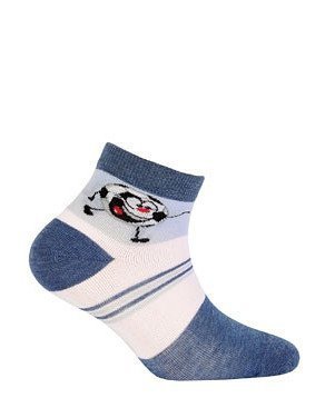 Gatta Cottoline jarní-letní vzorované G14.N59 0-2 let Chlapecké ponožky