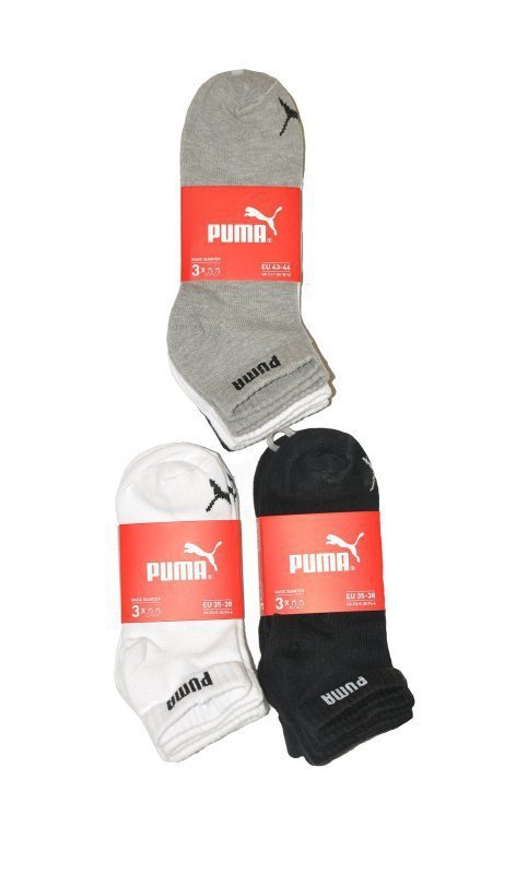 Puma 4001 Basic Quarter A'3 Ponožky