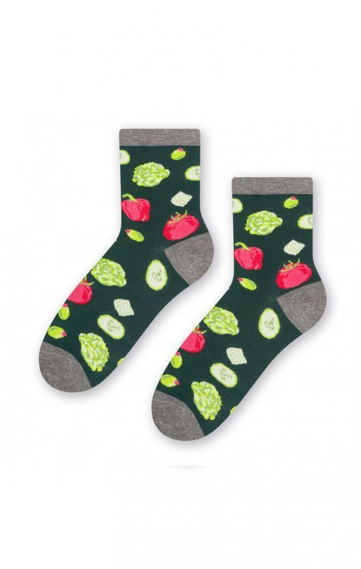 Steven  art.159 dámské ponožky, ovoce a zeleniny