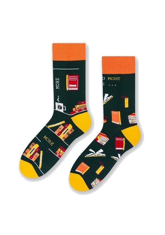 More 079 Pánské vzorované ponožky nepárové 