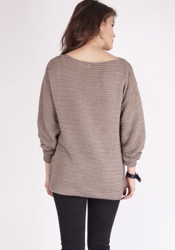 MKMSwetry Beatrix SWE 097 Mocca Svetr
