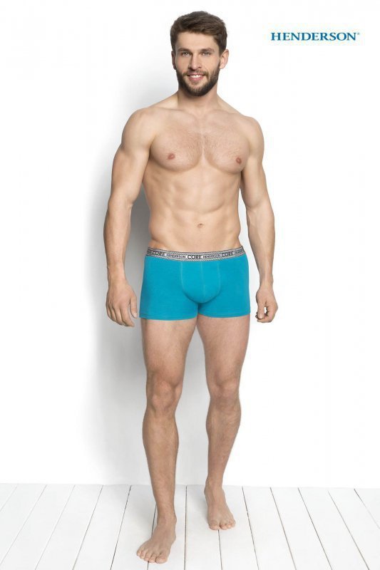 Henderson 34253-90X 2 ks: tyrkys + grafit Pánské boxerky