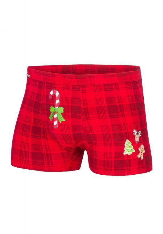 Cornette Candy Cane 017/42 Merry Christmas Pánské boxerky