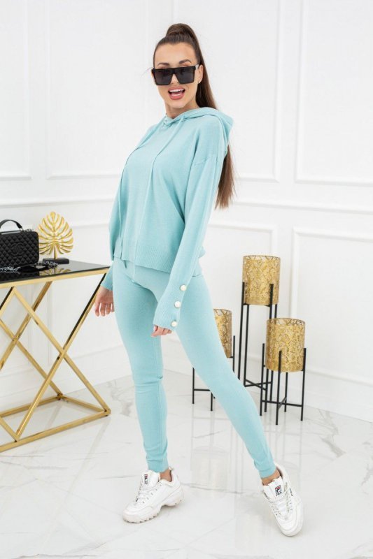 Vittoria Ventini Kim Pearl Buttons PU1121 Mint Komplet