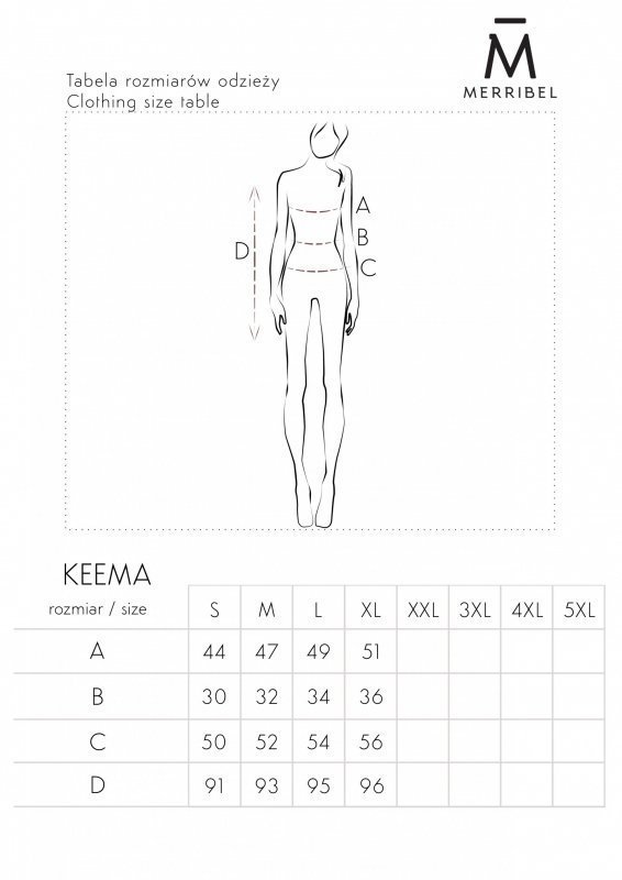 Merribel Keema Beige Šaty