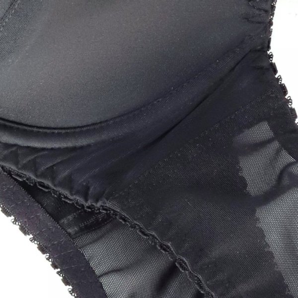 Ava 1263 Painel černá Podprsenka vyztužená plus size