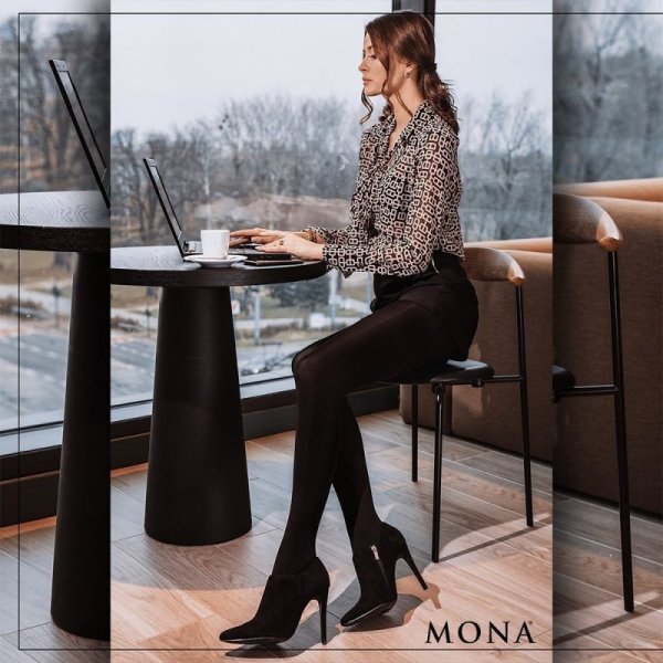 Mona Soft 3D 60 den Punčochové kalhoty