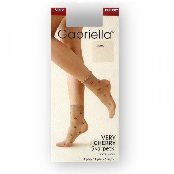 Gabriella Very 709 cherry beige Dámské ponožky