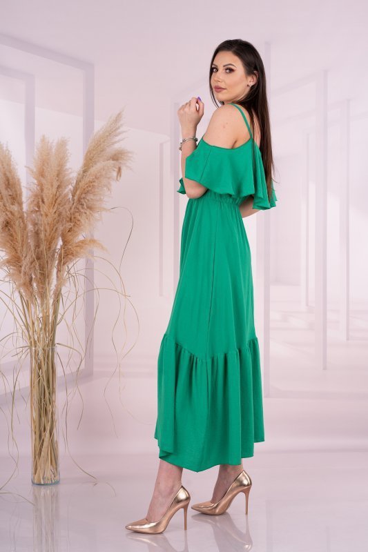 Merribel Sunlov Green Šaty