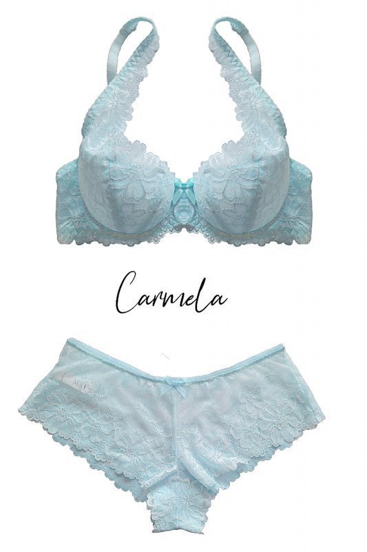 Mat Carmela 053/22 světle modrá Podprsenka vyztužená