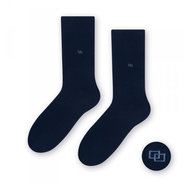 Steven 056 57 tmavě modré Pánské ponožky