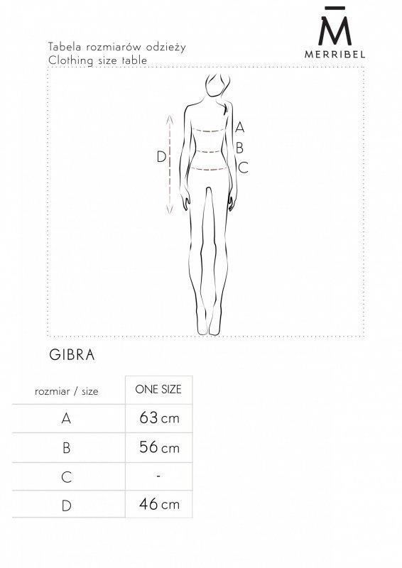 Merribel Gibra Blue Dámská halenka