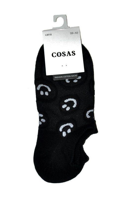 WiK Cosas LM18-107 Emotki Dámské kotníkové ponožky