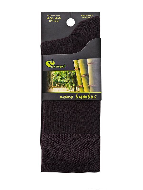 Skarpol 09 světle béžové bambus Pánské ponožky
