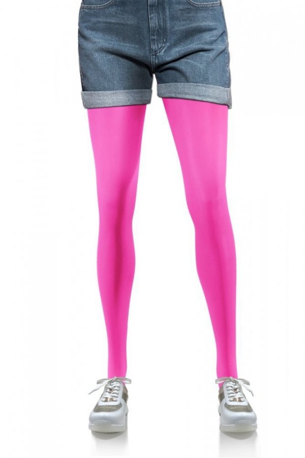 Sesto Senso Hiver 40 DEN Punčochové kalhoty pink neon