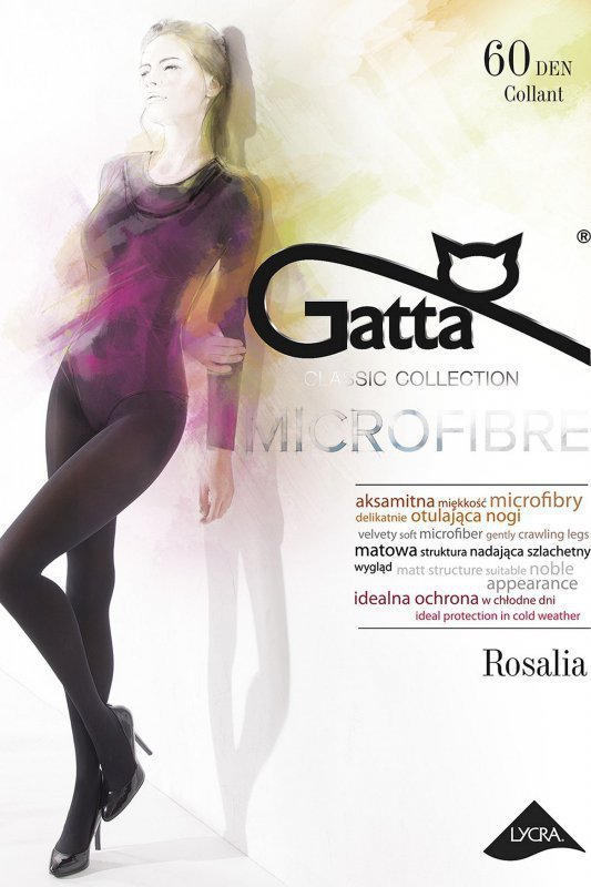 Gatta Rosalia 60 den grafitové Punčochové kalhoty