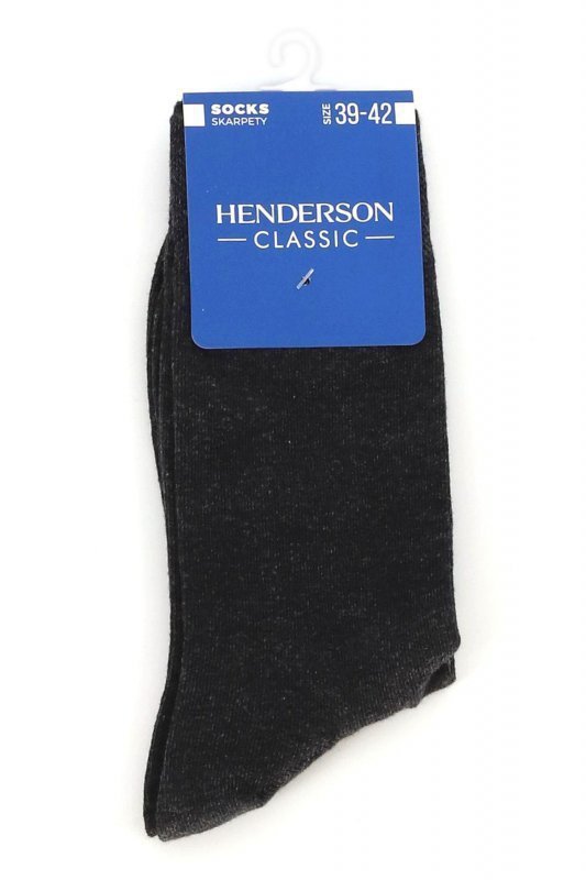 Henderson Classic Palio 17917 v03 grafitový melanž Oblekové ponožky