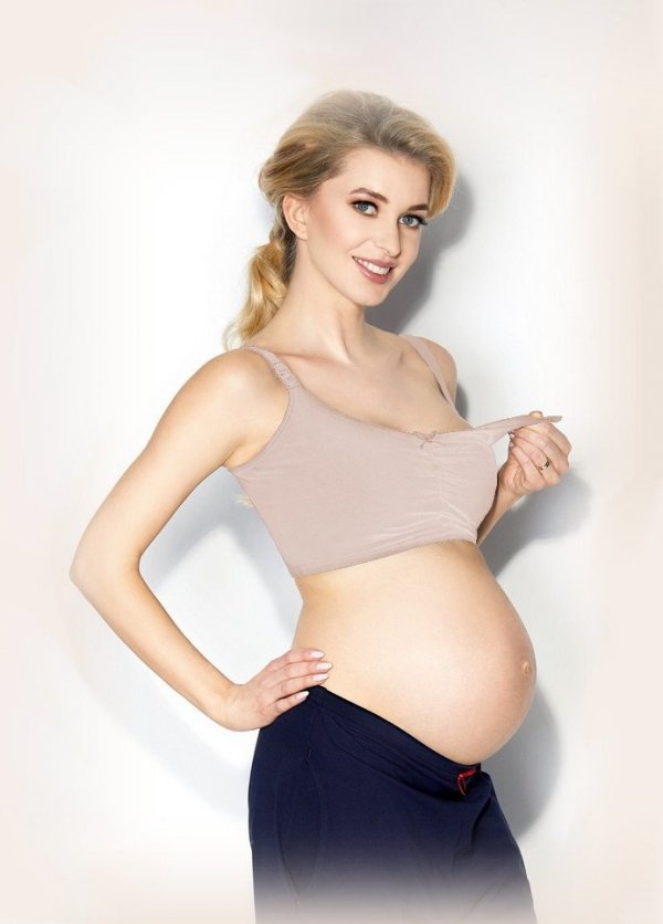 Mitex MK Easy bra růžová Kojící podprsenka