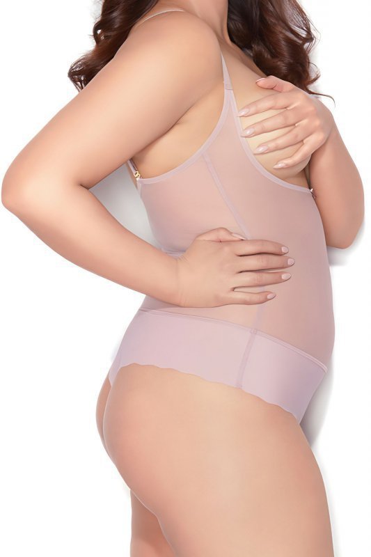 Mitex Body Glam string růžové Tvarující body