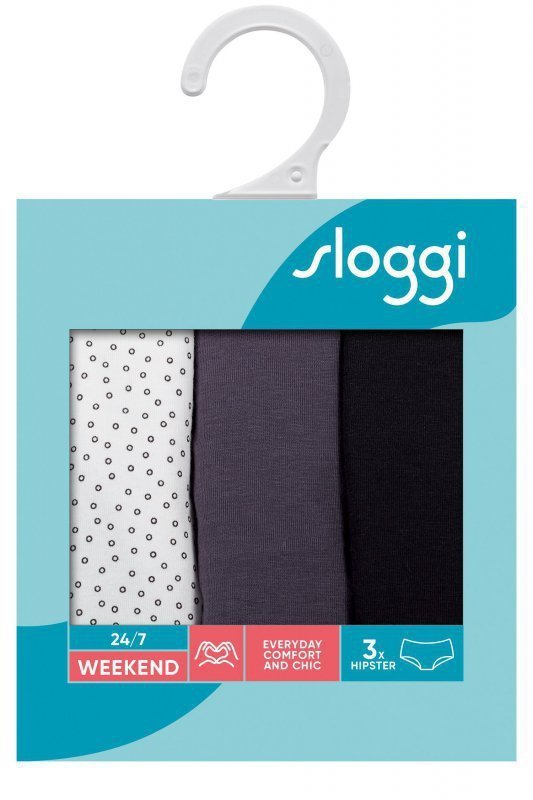 Sloggi Weekend Hipster 3 pak M14 Kalhotky