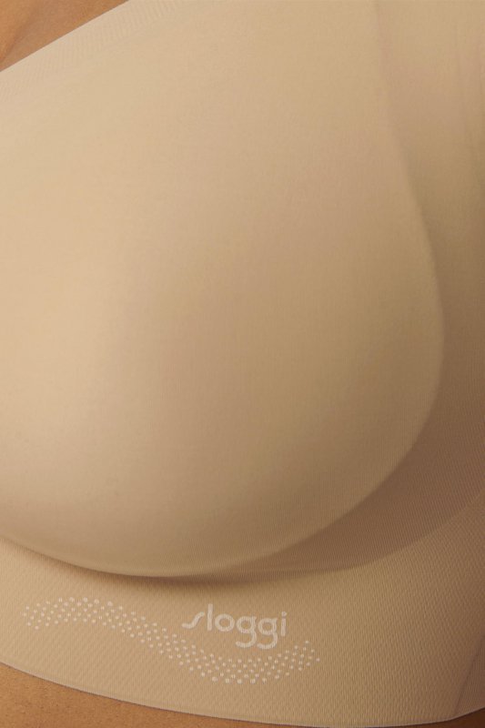 Sloggi Bralette Zero Feel EX koniak Podprsenka vyztužená
