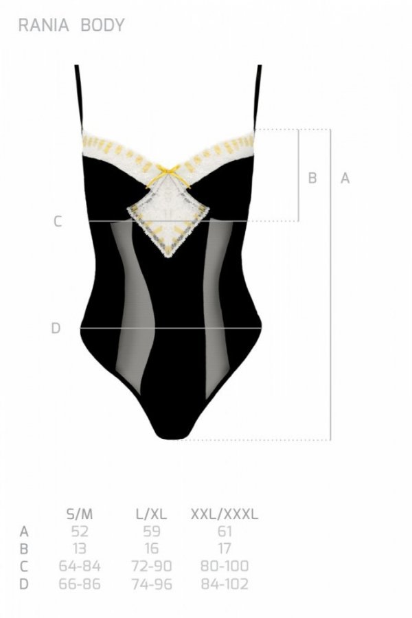 RANIA BODY Czarne