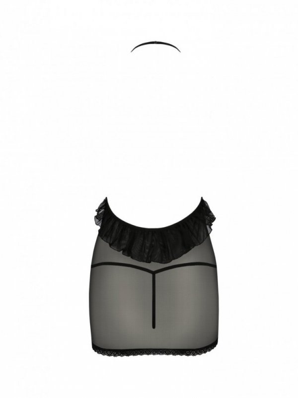 ERZA CHEMISE Czarna koszulka