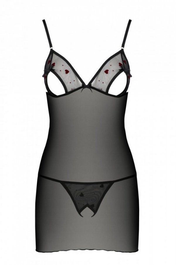 LOVELIA CHEMISE Czarna koszulka