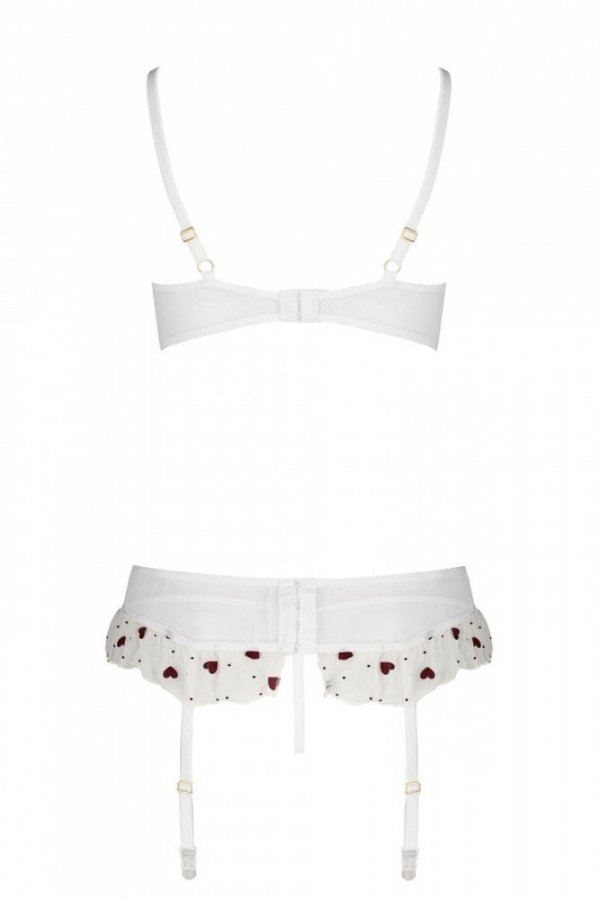 LOVELIA SET Biały zestaw dwuczęściowy