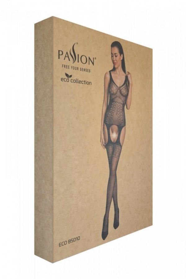 ECO BS010 Czerwony bodystocking