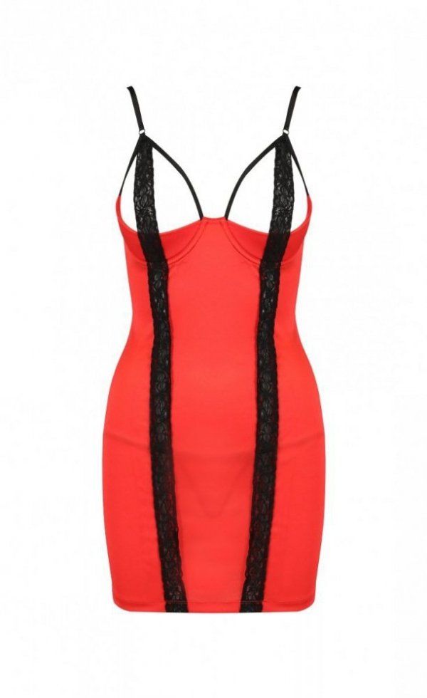 FEMMINA CHEMISE Czerwona koszulka