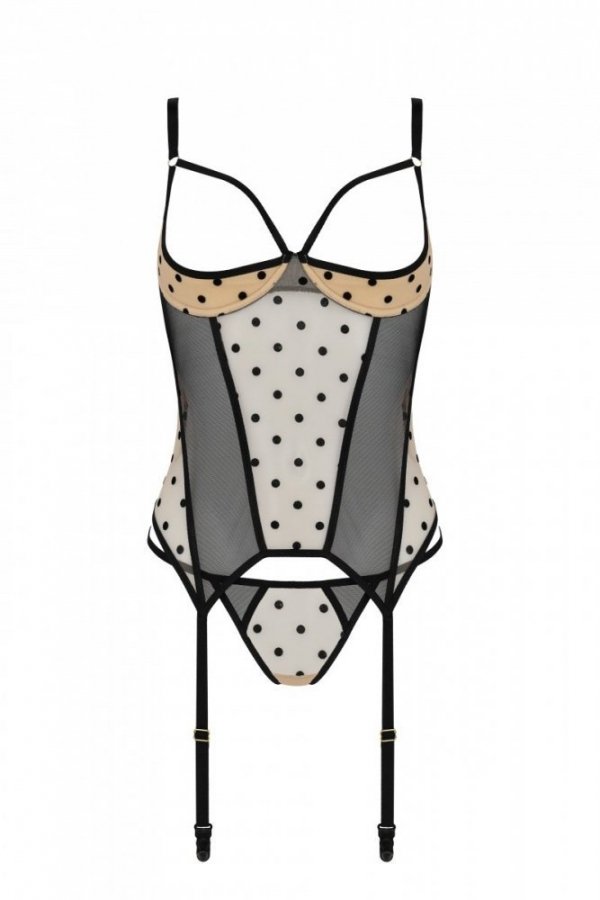 MARINA CORSET Beżowy gorset