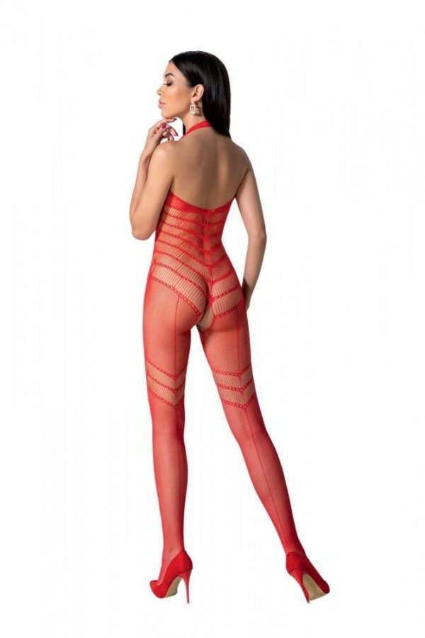 BS100 Bodystocking Czerwony