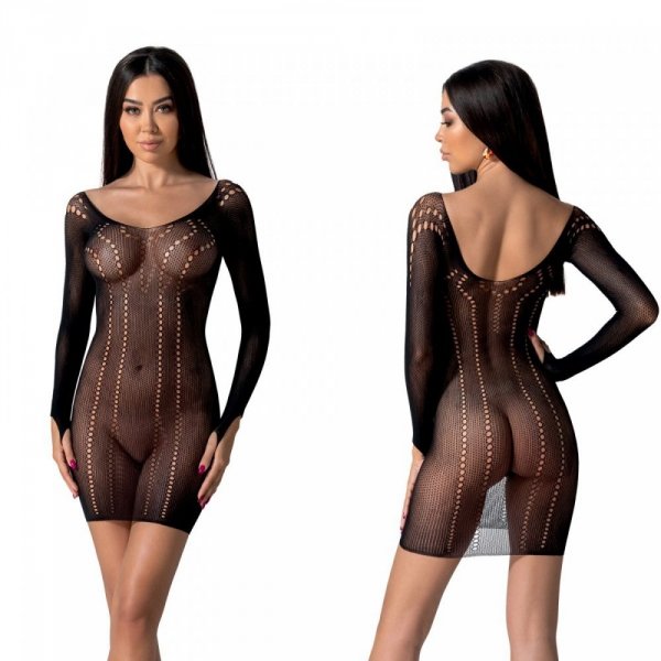 BS101 Bodystocking Czarny