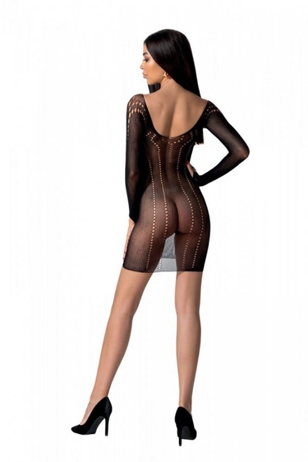 BS101 Bodystocking Czarny