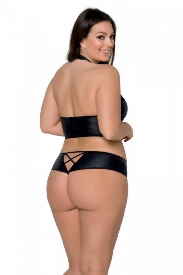 NANCY BIKINI size plus zestaw czarny zestaw
