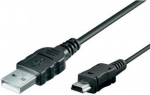 Kabel USB ASSMANN miniUSB (5-pin) Typ B (wtyk) 1.8