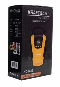 KOMPRESOR SAMOCHODOWY 12V 140W KD1469