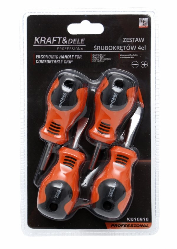 Zestaw śrubokrętów 4el. KD10910