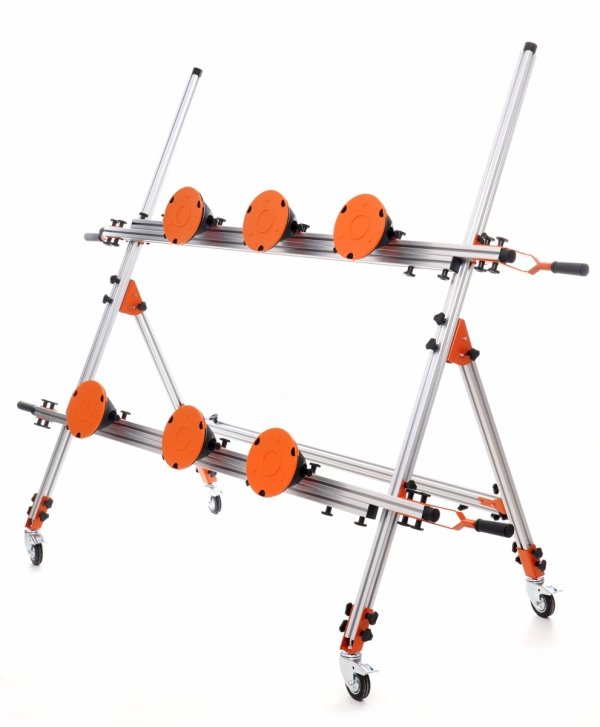 ZESTAW DO PRZENOSZENIA PŁYTEK /  SZYB DUŻEGO FORMATU 160 - 360 cm KD10735