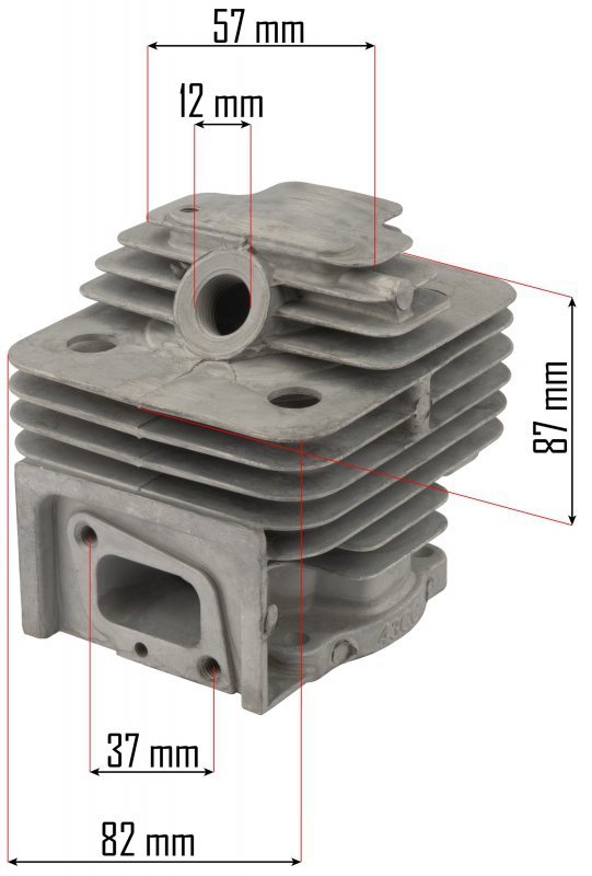Zestaw cylinder + tłok do kosy spalinowej PM-KS-600T-CT